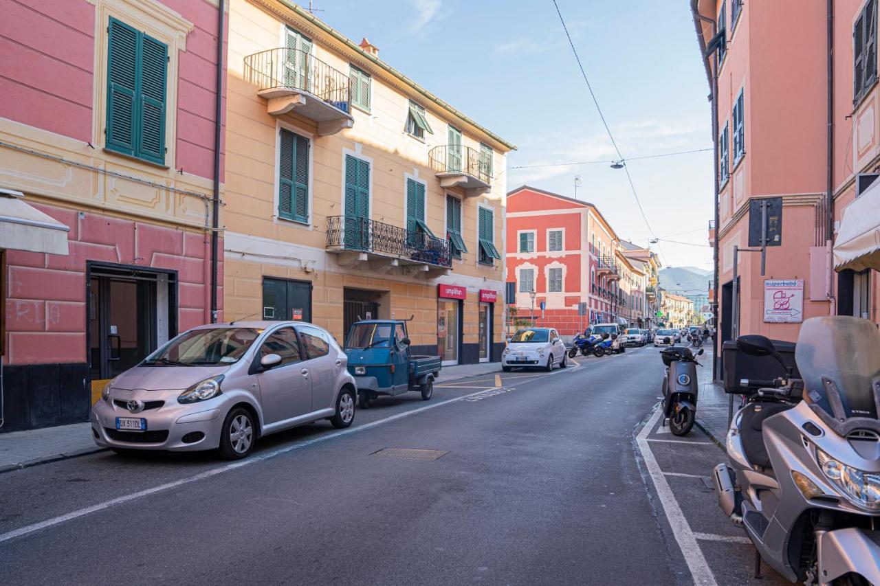 077 - Casa Fede In Centro, 500Metri Da Mare E Spiaggia 东塞斯特里 外观 照片